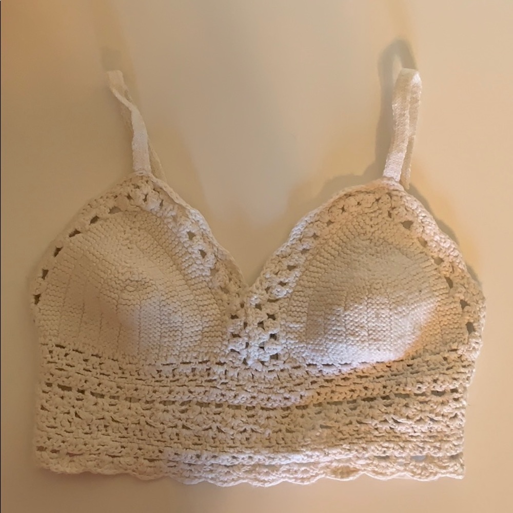 Crochet crop top